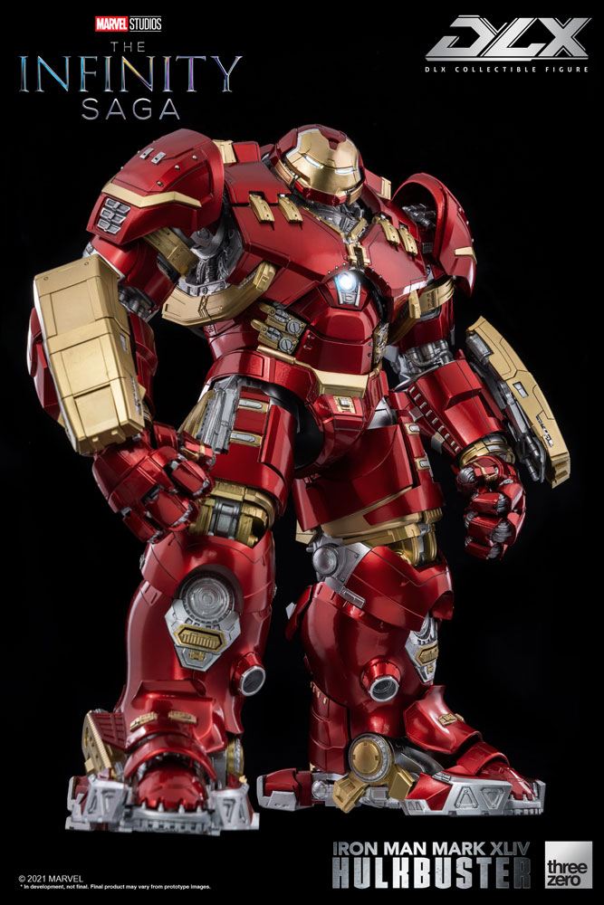[438231] THREEZERO Infinity Saga DLX Action Figure 1/6 Iron Man Mark 44 Hulkbuster 30 cm