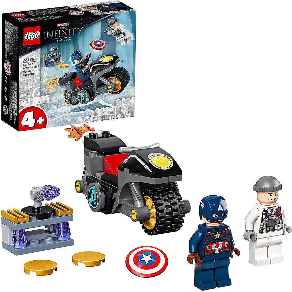 [438485] Lego Super Heroes  Scontro tra Captain America e Hydra 76189