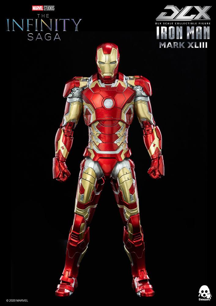 [438573] THREEZERO Iron Man Mark 43 Infinity Saga 16 Cm Action Figure