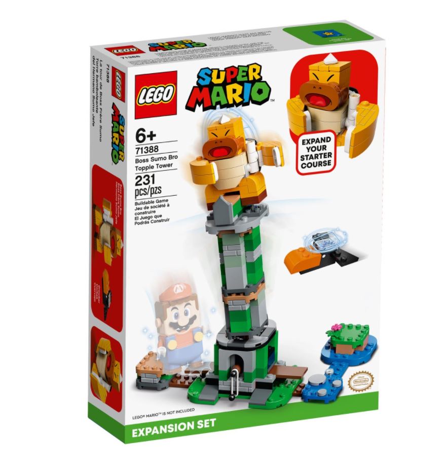 [439277] LEGO Super Mario Torre del Boss Sumo Bros Pack di espansione 71388