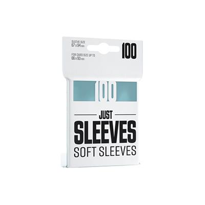 [439740] Asmodee - Just Sleeves - Soft Sleeves 67x94mm (100)