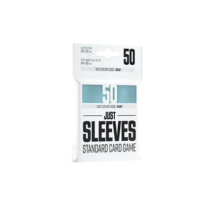 [439741] Asmodee - Just Sleeves - Standard Card Game Clear 66x92mm