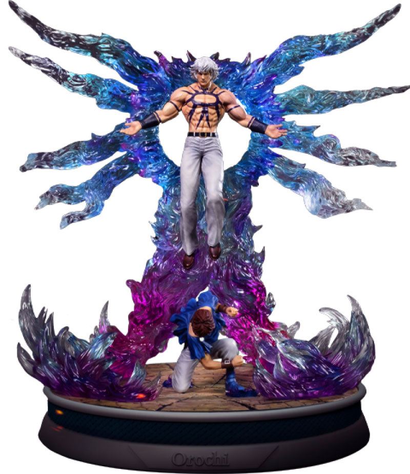 [440456] GANTAKU Orochi &amp; Chris The King of Fighters '97 67 Cm Statua