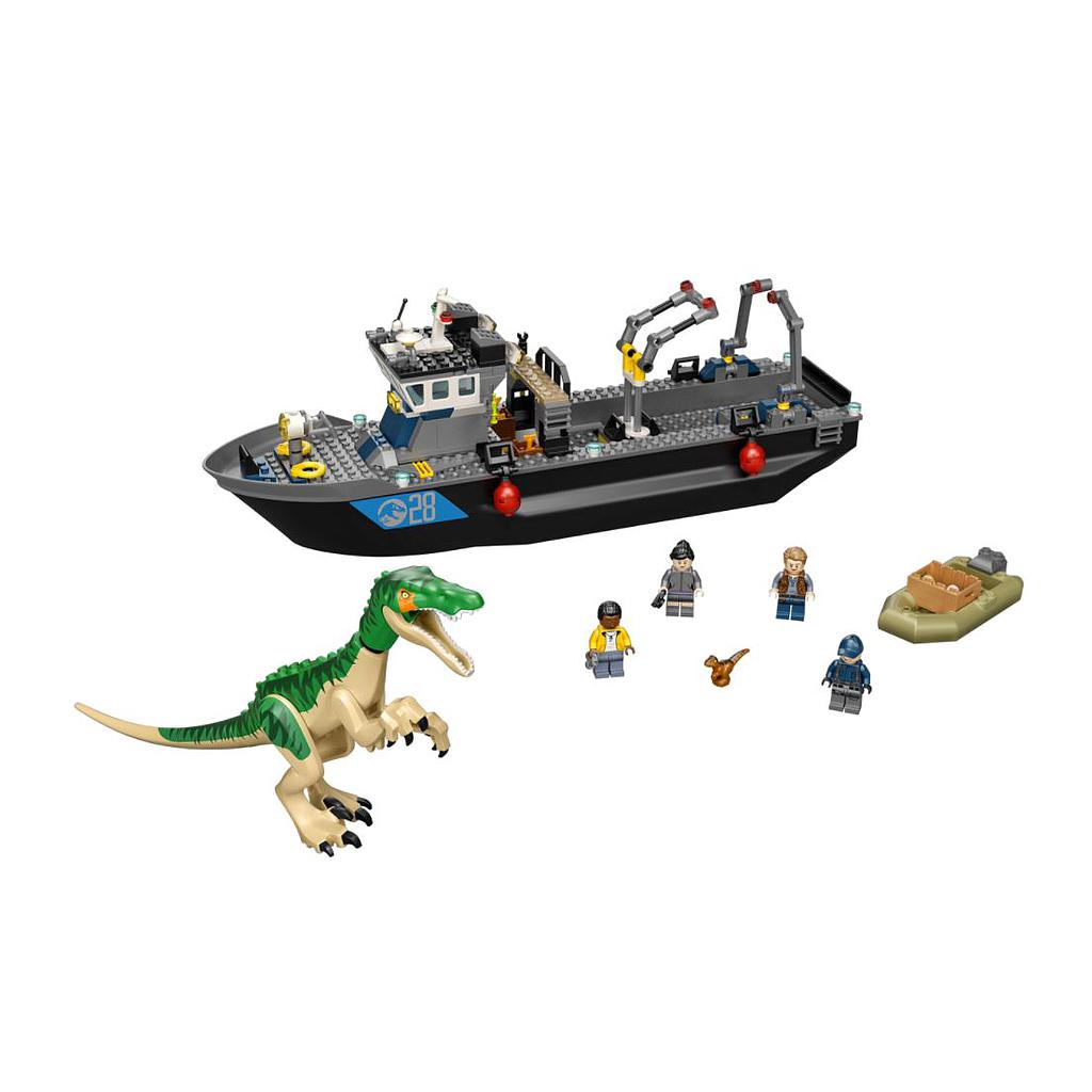 [440562] LEGO Jurassic World 76942 Fuga sulla barca dai dinosauri Baryonyx
