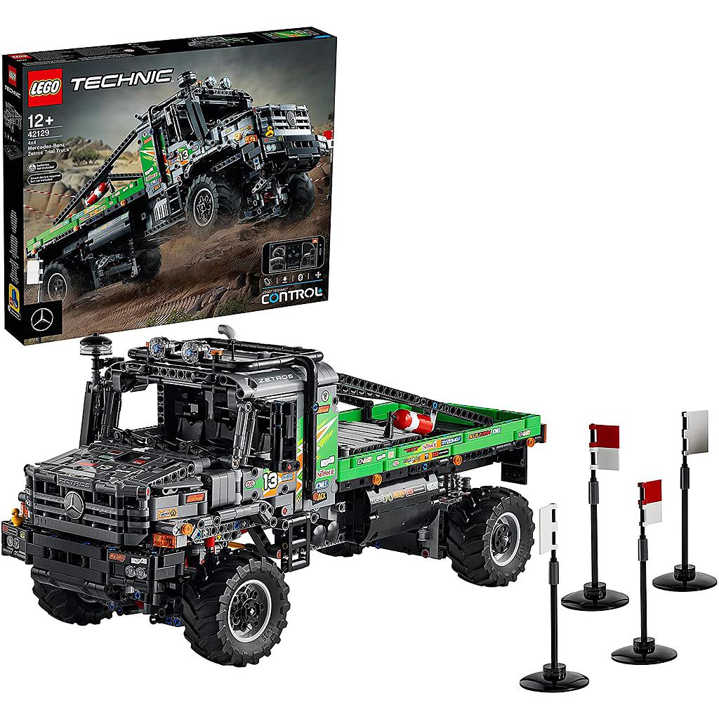 [440666] LegoTechnic Camion fuoristrada 4x4 Mercedes Benz Zetros 42129