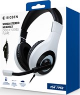 [440937] BigBen - WIRED STEREO HEADSET  WHITE
