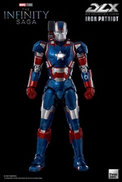 [0470856] Iron Patriot Action Figure Infinity Saga DLX 17 Cm THREEZERO